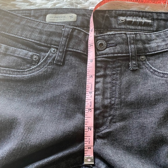 AG Adriano Goldschmied the jegging Super Skinny Fit Jeans Black Size 29R - Picture 8 of 10